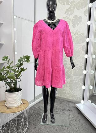 Малинова сукня з прошви, р.22