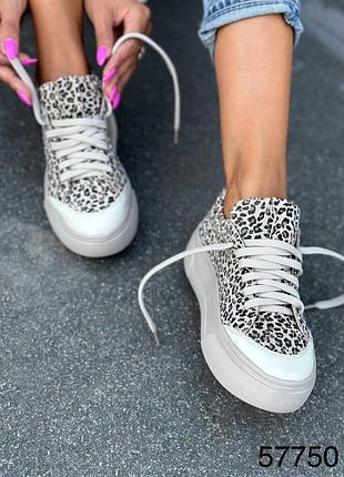 Кеди жіночі натуральна замша