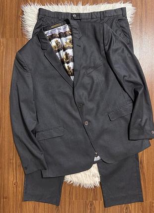 Чоловічий класичний сірий костюм ted baker endurance 46 рр