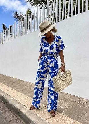 Костюм женский с брюками с-хл