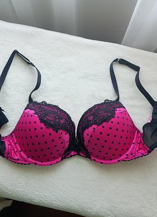 Бюстгальтер жіночий 80а рожевий пушап
