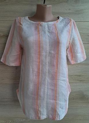 Блуза лен 100% m&s разм s