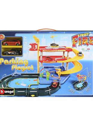 Игровой набор bburago гараж 3 уровня (18-30025)