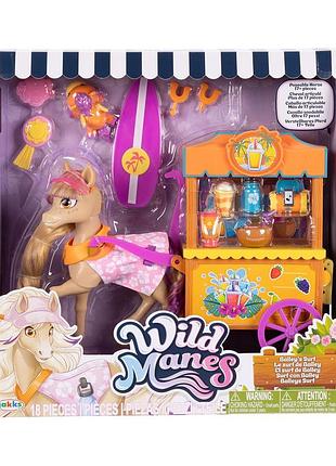 Игровой набор wild manes - пляжный отдых лошадки бэйли