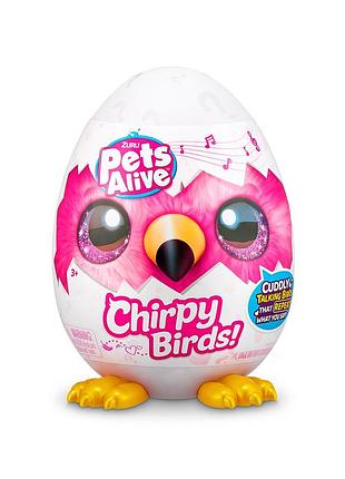 Интерактивный игровой набор pets alive s1 – веселые птички