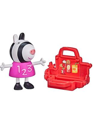 Фигурка peppa - зои с ланч-боксом
