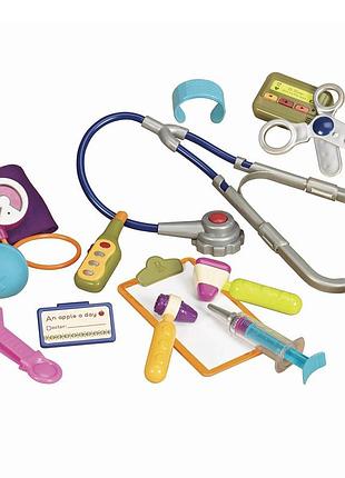 Ігровий набір battat добрий лікар i-боліт 12 аксесуарів (bx1230z)