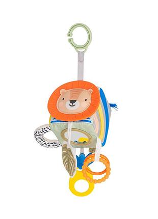 Развивающая игрушка-кубик коллекции саванна - веселые зверушки