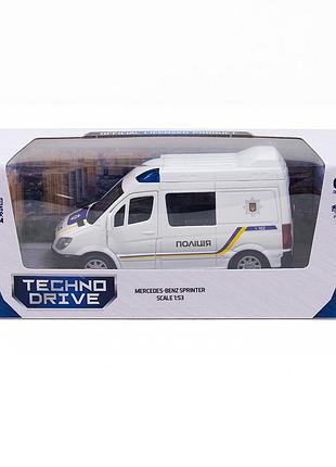 Автомодель – mercedes-benz sprinter полиция 3
