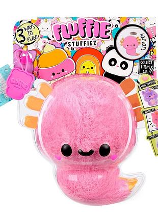 Мягкая игрушка-антистресс fluffie stuffiez - аксолотль