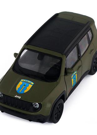 Автомодель серії шеврони героїв — jeep renegade trailhawk — айдар