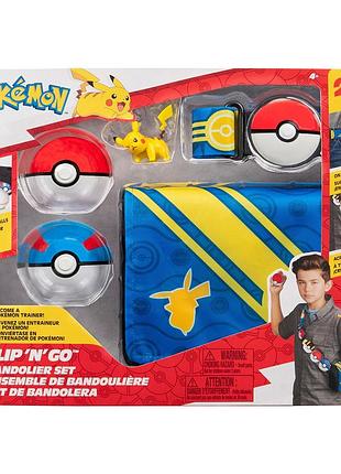 Игровой набор pokemon w5 - снаряжение тренера пикачу