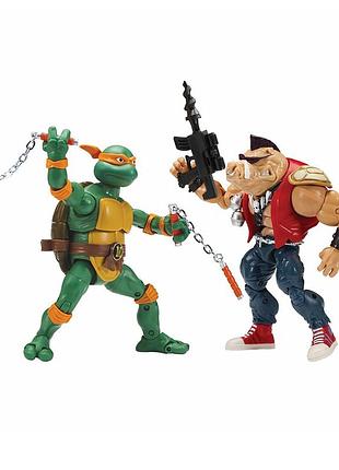 Набор фигурок - микеланджело против бибопа