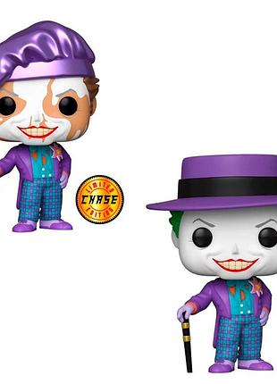 Ігрова фігурка funko pop! серії batman 1989 — joker with hat with chase