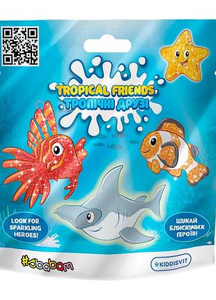 Стретч-іграшка у формі тварини серії желейна — тропічні друзі