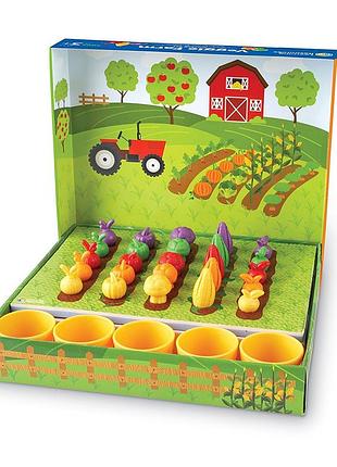 Обучающий игровой набор-сортер learning resources - умный фермер