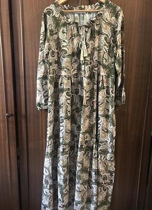 Плаття максі бохо стиль кантрі