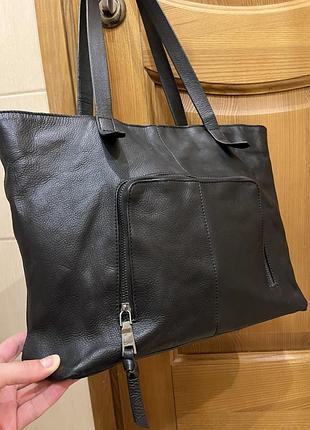 Шкіряна сумка тоут esprit 9