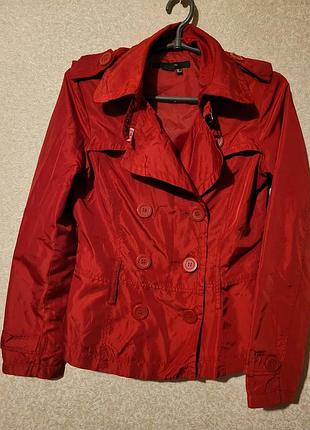 Яркий пиджак ветровка zara basic