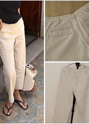 Штани кюлоти бежеві жіночі розмір м