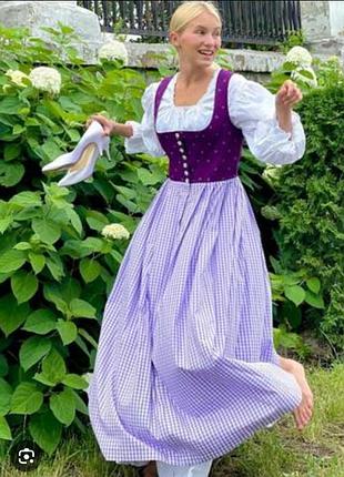 Gb14 на розмір м справдня німецька національна сукня хб