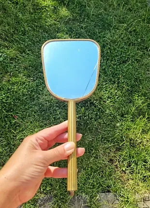 Старовине будуарне дзеркало в чудовій роботі з вишуканим рельєфом!