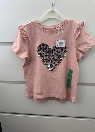 Футболка 122 леопард