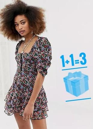 Міні сукня в квітковий принт collusion