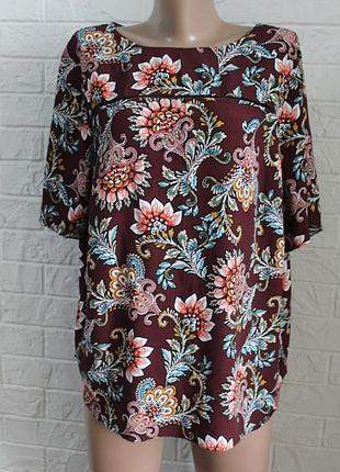 Блузка 100% вискоза f&f в идеальном состоянии 4xl