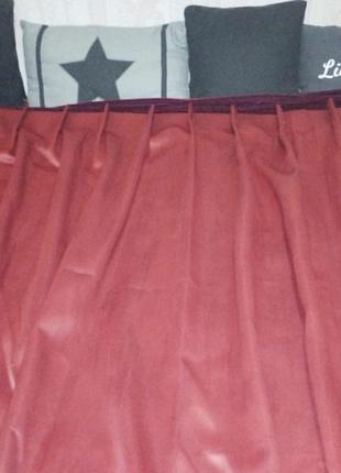 Штора блекаут вишня 2,1*2,35🔥🔥🔥