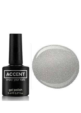 Гель-лак для нігтів accent gel polish 007 8 мл