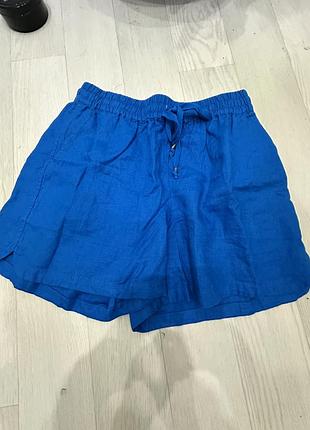 Шорти льон