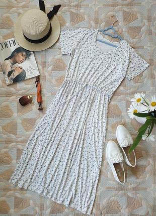 Платье женское летнее в цветочный принт