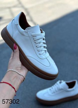 Кроссовки женские натуральная кожа