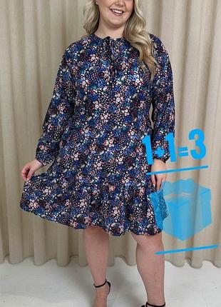 Нова! сукня в квітковий принт curvewow 18
