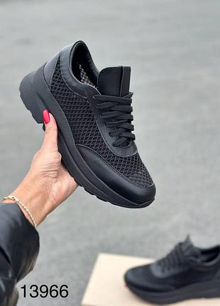 Кроссовки женские натуральная кожа