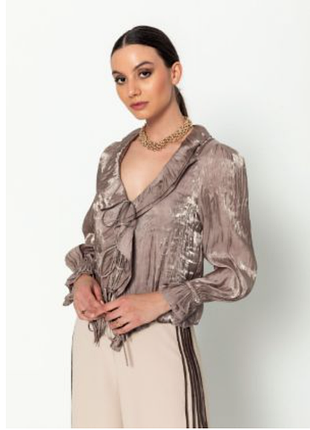 Шикарная блузка, на завязках, от canda с&a. германия. м