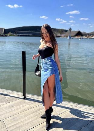 Джинсова спідниця