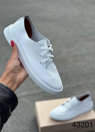 Кеды женские натуральная кожа