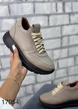 Кроссовки натуральная кожа