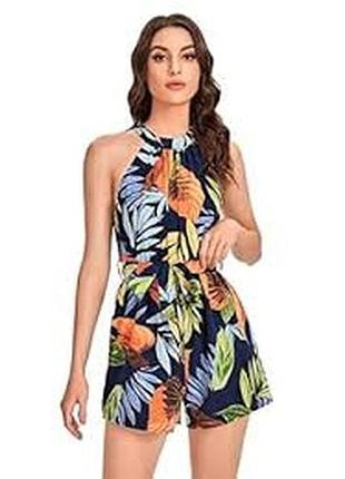 Легкий комбинезон с шортами ромпер от boohoo