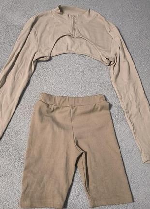 Велосипедки +топ