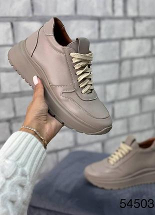 Кроссовки женские натуральная кожа