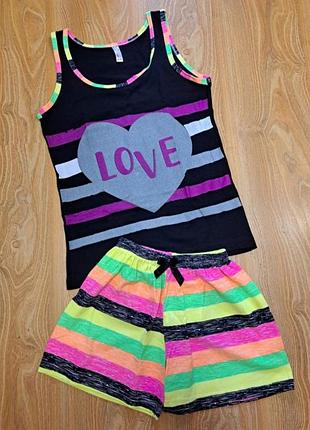 Новый комплект майка и шорты 42-44
