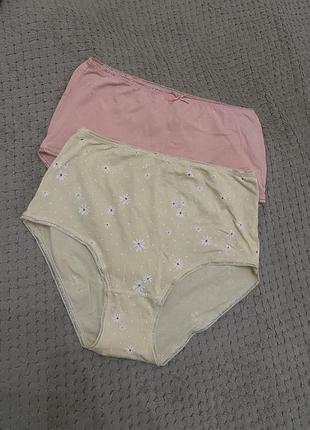 Комплект трусиків бавовна marks & spencer 10/38/ m
