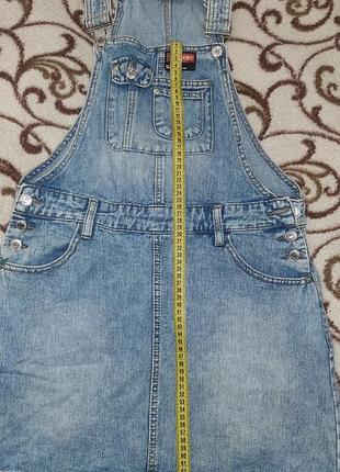Сарафан джинсовый