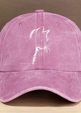 Кепка / бейсболка с котом