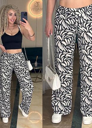 Стильные летние брюки палаццо 42-44