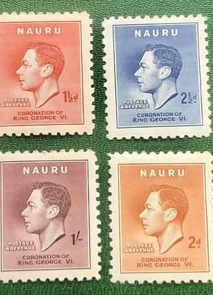 Науру 1937 р. , коронація короля георга vi,яка відбулася 12 травня 1937 року