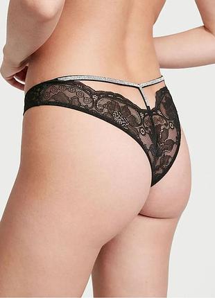 Трусики со стразами victoria's secret very sexy shine strap
